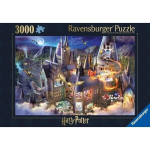 Puzzle 3000 t&uuml;kki Vaade Hogwarts'i lossile / Harry Potter, alates 14. eluaastast, 17561, Ravensburger