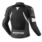 Meeste suvine mootorratturi jakk SHIMA MESH PRO 2.0, must/valge, suurus M