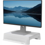 Monitori hoidja Reguleeritav monitorialus lauaplaadile Fellowes Breyta, valge, 100016561