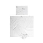 Beebivoodipesu komplekt Lorelli Tiny Dream Trio 70x140 Kaelkirjak 3-osaline Puuvill