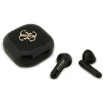 Bezvadu austiņas Guess Wireless earphones TWS Guess 4G Metal Logo black 3666339534011 3666339534011 (3666339534011)