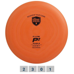 Kettagolfi ketas Putter P-LINE FLEX P2 Oranž