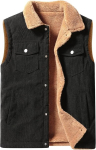 Oralidera Meeste velvetvest, must
