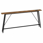 Konsoollaud laadimisjaamaga, 180 cm, pruun, 1 tk., Tools required for assembly come with the product.