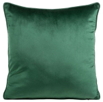 Eurofirany dekoratiivne padjap&uuml;&uuml;r JQF-01, 40x40 cm, roheline/must