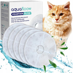 5x AquaFloow veefilter Catit kassi purskkaevu jootja kassi koera jootja jaoks.