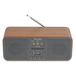 Audizio Bucine stereo internetiraadio DAB+-ga, tumehall