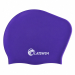 Ujumism&uuml;ts Latswim Long Hair Cap Purple/White