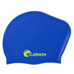 Ujumism&uuml;ts Latswim Long Hair Cap Dark Blue/Lime Green