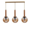 Opviq ripplamp 9072-5, kuldne/pruun