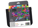 Markerite komplekt W&N Promarker 24tk pinalis