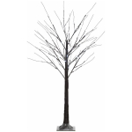 Kunstkask, 150 cm, 96 LED-tuld, pruun