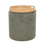 Tumba Home4you Hiro, 34.5x34.5x37 cm, roheline