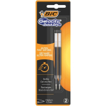 Bic Gel-ocity Quick Dry mustad geelpliiatsid, 2 tk.