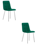 2-osaline s&ouml;&ouml;gitoa toolide komplekt Kara, roheline/hall