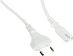 Toitekaabel 3m, 2pin C7, valge, Tv, Rtv, Agd