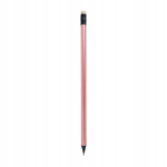 Strigo Hb kustutuskummiga metallist pliiats, must puit