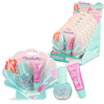 Laste k&uuml;&uuml;nelaki ja huulel&auml;ike komplekt Martinelia Let&rsquo;s Be Mermaids Beauty Kit