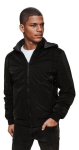Meeste p&ouml;&ouml;ratav must kapuutsiga jakk Linde, XXL