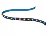 Adresseeritav Led riba Ws2812b 60 Led/m, 5v, must, Ip65, 1m