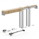 Seinasiseste l&uuml;kanduste raami komplekt, laius 610&ndash;813 mm, k&otilde;rgus 2032 mm