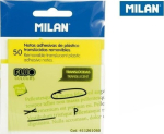L&auml;bipaistvad kleepuvad lehed Milan Fluo kollane 76x76, 50 tk.