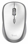 Juhtmeta optiline hiir Trust Yvi+ Silent 1600 Dpi valge