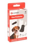 Kaitsev koeraking Flamingo Paw Protector, M, must, 1 tk.