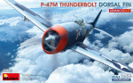 Liimitav mudel MiniArt 48042 P-47M Thunderbolt Dorsal Fin Advanced Kit 1/48