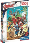 Pusle &bdquo;K&auml;ttemaksjate&ldquo; kangelastega Clementoni Marvel Avengers, 21728, 300 tk.
