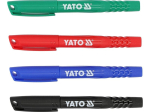 Yato YT-69310 Tehnilised markerid 36 tk, must, roheline, sinine, punane, PP, alkoholi tint, akr&uuml;&uuml;lots