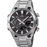 Casio Edifice ECB-2300D-1AEF - Meeste kell must ja punane teras Bluetooth p&auml;ikesepaneeliga