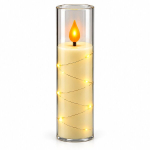 LED-k&uuml;&uuml;nal dekoratiivse valgusketiga 10758, 15 cm