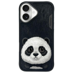 Must have musta, l&ouml;&ouml;ke- ja kriimustuskindel iPhone 16 Nimmy telefonikott.