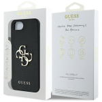 Coque Guess Hardcase 4G Grained Big Logo iPhone 16e jaoks - Must