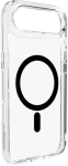 Puro Lite Mag TPU+PC Korpus, mis on &uuml;hilduv MagSafe'iga iPhone 17 Air - L&auml;bipaistev musta r&otilde;ngaga