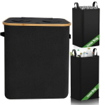 K&ouml;&ouml;gij&auml;&auml;tmete konteiner 140L, Juoda-140L (2 vidiniai mai&scaron;eliai)