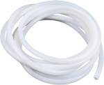 Kwweeoo t&ouml;&ouml;stuslik silikoonvoolik OD 6 mm, ID 4 mm, seina paksus 1 mm, 10 m &ndash; valge