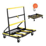 Kokkupandav ehitusplaatide k&auml;ru VEVOR ST01, kandev&otilde;ime kuni 816,5 kg