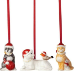 Villeroy & Boch Nostalgic Ornaments &mdash; j&otilde;uluehete komplekt &bdquo;Kassikesed&ldquo;, 3 tk