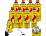 Gaasip&otilde;leti + butaangaas Interglobus 400ml, 8 tk.