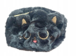 Astra Fluffy Cosmetic &uuml;mbris/pliiats - Black Katytė Design