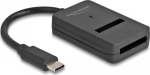 Delock M.2 NVMe PCIe v&otilde;i SATA SSD v&auml;line kettakarp USB Type-C 10 Gbps, 64198