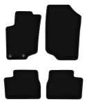 Mustad veluurmatid Peugeot 207 (2006-2012)