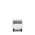 &Ouml;&ouml;kapike Mebelbos Borg 1s, 40x38,8x45,6 cm, liivakarva/valge
