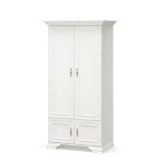 Kapp Mebelbos Irys, 100,9x62,2x197,6 cm, valge