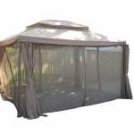 4-osaline v&otilde;rkseinte komplekt aiapaviljonile Legend 300x300 cm, beež