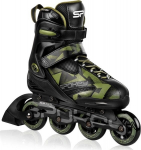 Rulluisud Spokey Makan, must/roheline