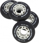 Rulluisu rattad Nils 64 x 24mm, 82A, must, 64 x 24mm