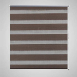 Ribakardin, ruloo Zebra, 140 x 175 cm, kohviv&auml;rvi